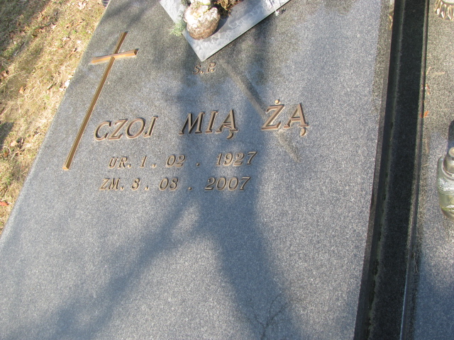 Czoj Mią...żą 1927 Żarki - Grobonet - Wyszukiwarka osób pochowanych