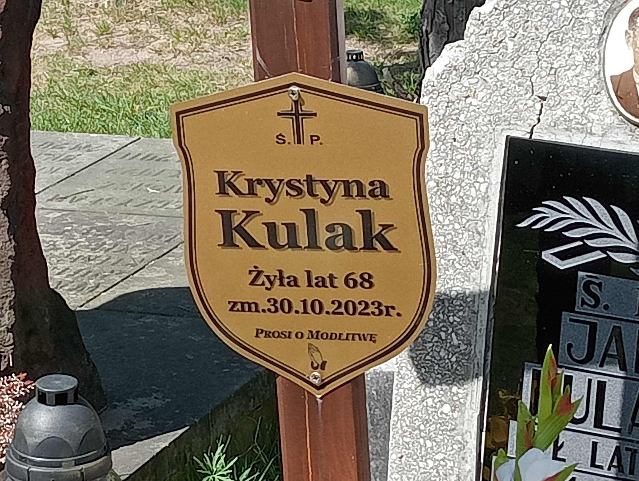 Krystyna Kulak Żarki - Grobonet - Wyszukiwarka osób pochowanych