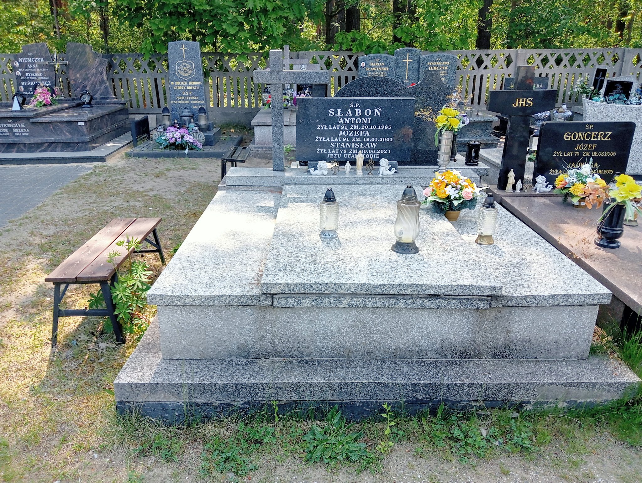 Grób Stanisław Słaboń