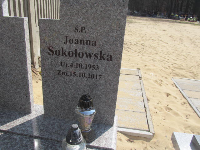 Grób Joanna Sokołowska 